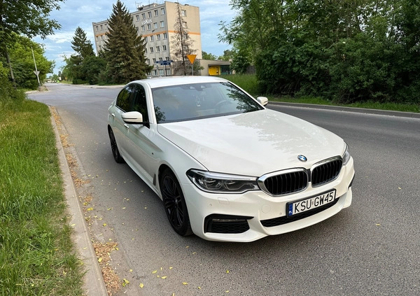 BMW Seria 5 cena 120900 przebieg: 189000, rok produkcji 2017 z Kraków małe 781
